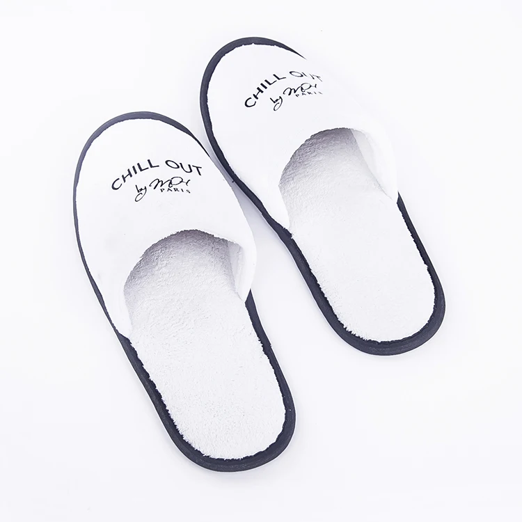 Cheap Hotel Disposable White Slippers Washable Recycling Hotel Spa Slippers for Guests
