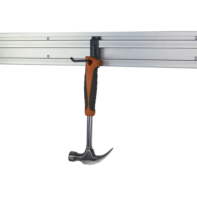 
metal straight garage storage tools hangers slat wall hook 