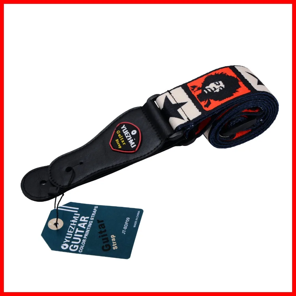 JT-BDP09 персонализировать оптовая продажа длинный гитарный ремень для музыкального инструмента