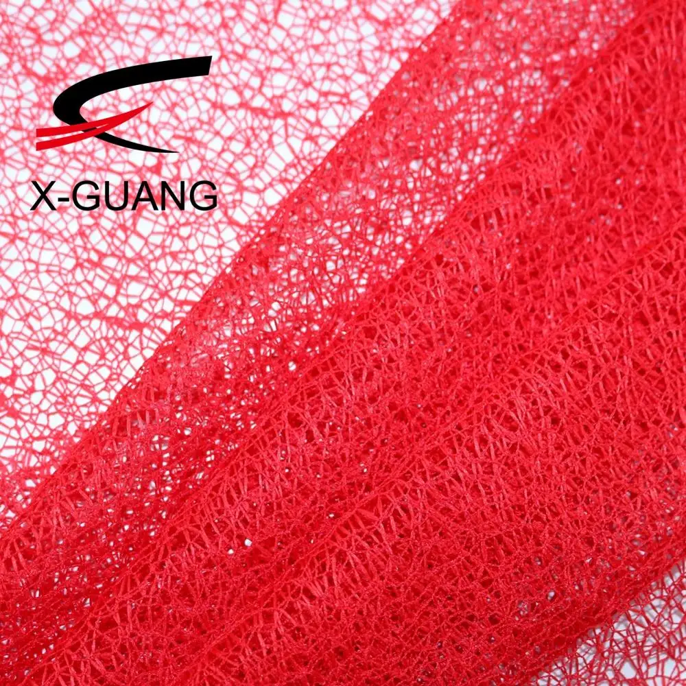 
Poly Net Spider Mesh Flower Packing Warp Knitted Polyester Net Mesh Fabric 
