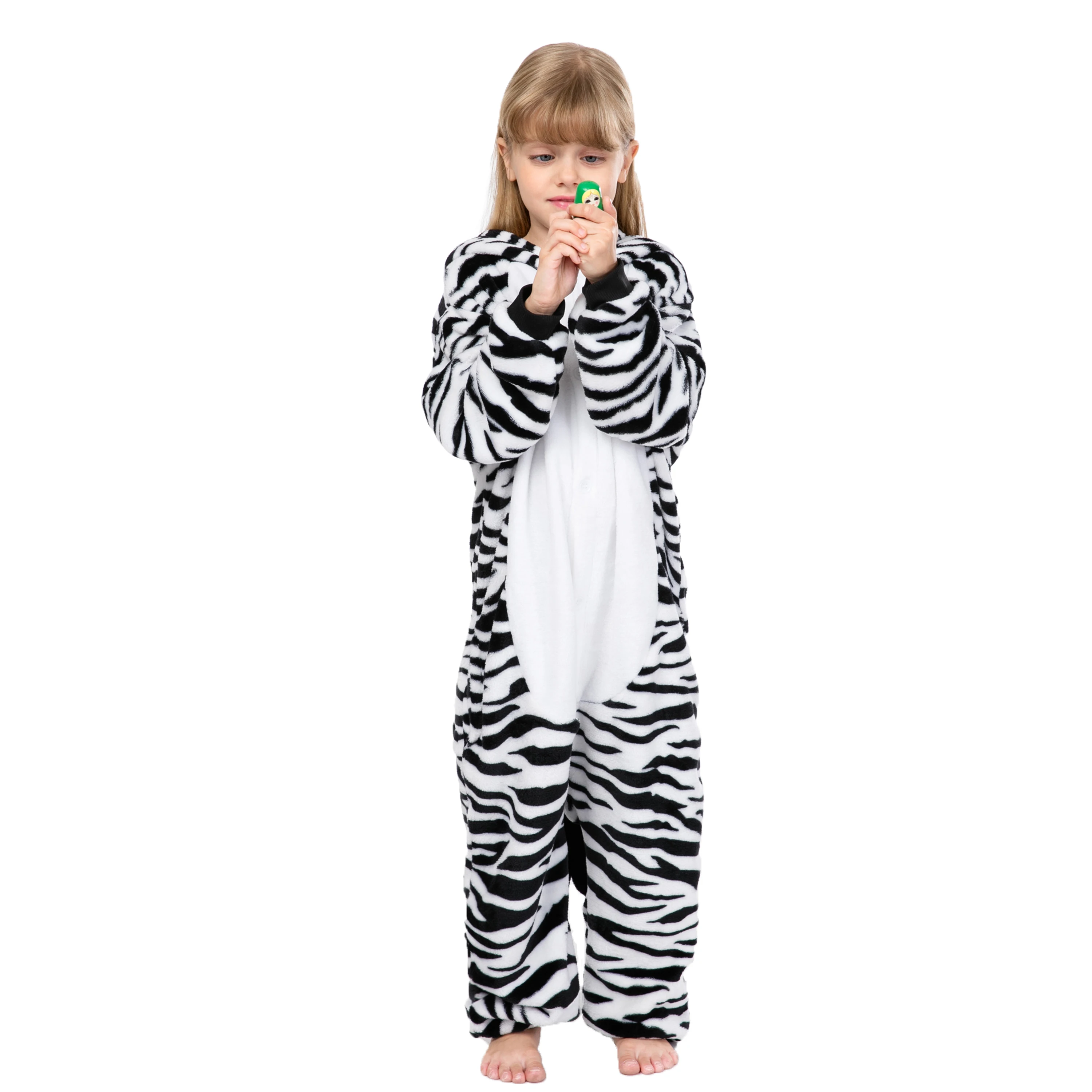 
wholesale kids pyjamas custom onesie adult zebra sleepwear flannel women pajamas sleepwear onesie pajamas 