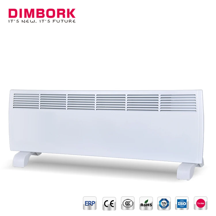 bathroom with remote wall electric heater