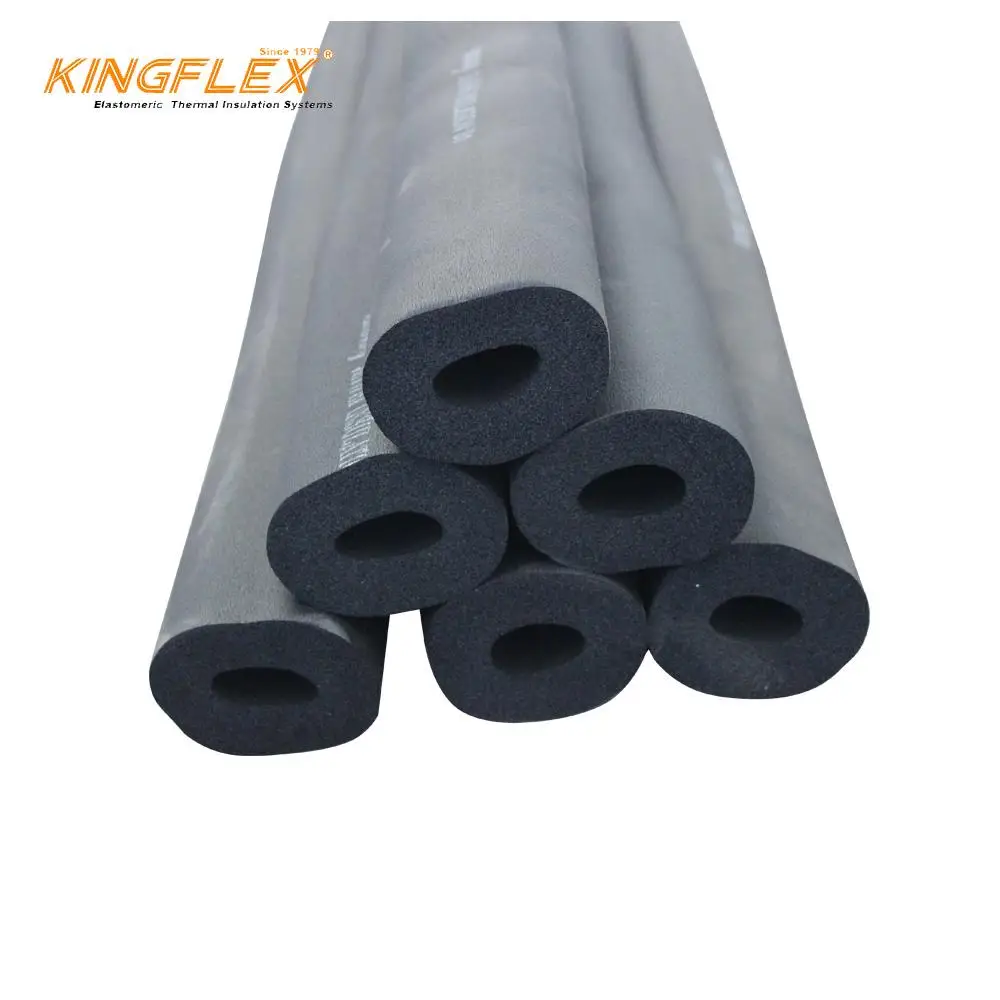 Closed cell polyurethane foam pipe insulation for air conditioner and refrigeration system