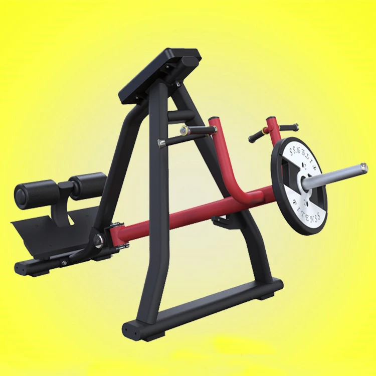 Minolta Plate Loaded Gym Fitness Equipment Upper Back Machine T Bar Row with Chest Supporter Incline Lever Rower Machine