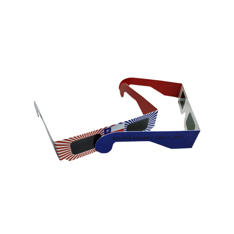 Paper Solar Eclipse Sun Shade 3D Glasses Eclipse Solar Glasses
