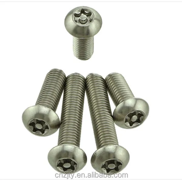 Pan head torx machine screws stainless steel bolts