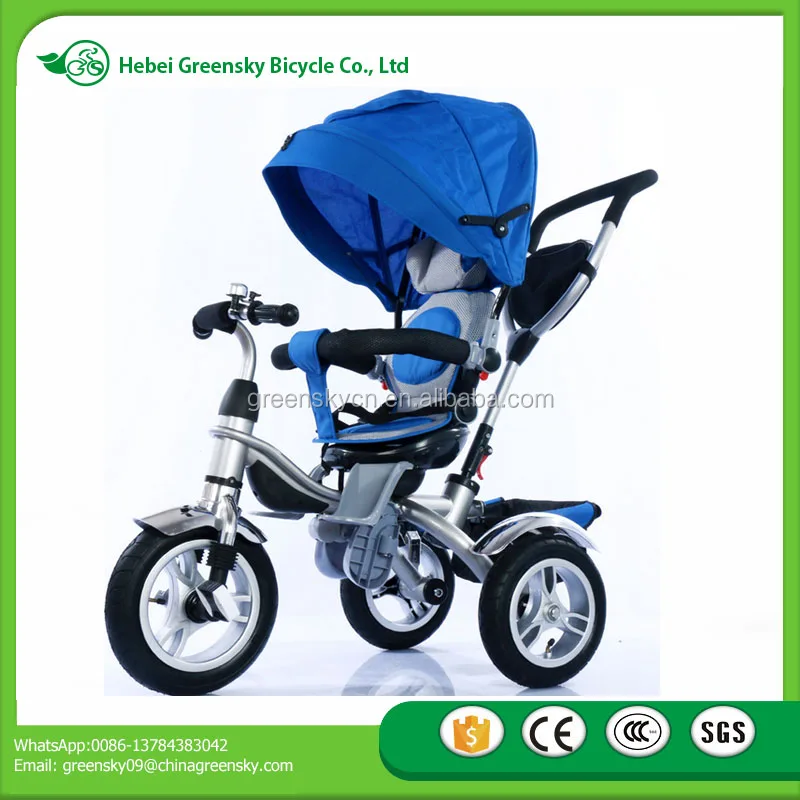 2021 kids ride on car tricycle stroller/ tricycle stroller bike/baby tricycle stroller