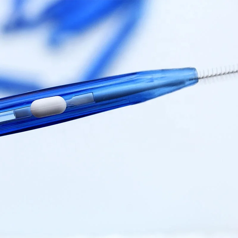 stainless Steel Wire Personalized Interdental Adult Toothbrush Brushes 0.6mm/0.7mm/0.8mm/1.0mm/1.4mm
