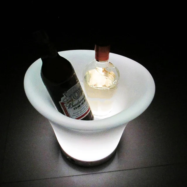 factory plastic jack daniels red bull pineapple double wall ice bucket for walmart