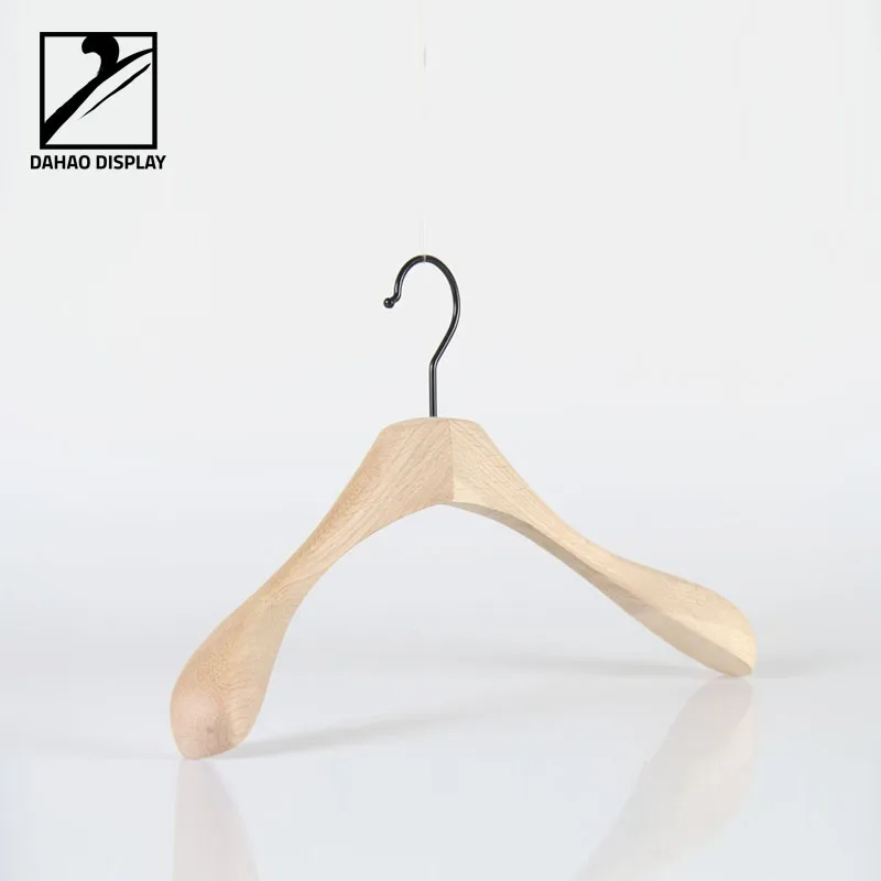 
Высокое качество натуральный бархат Флокированный нескользящий деревянный вешалка для одежды с зажимами 