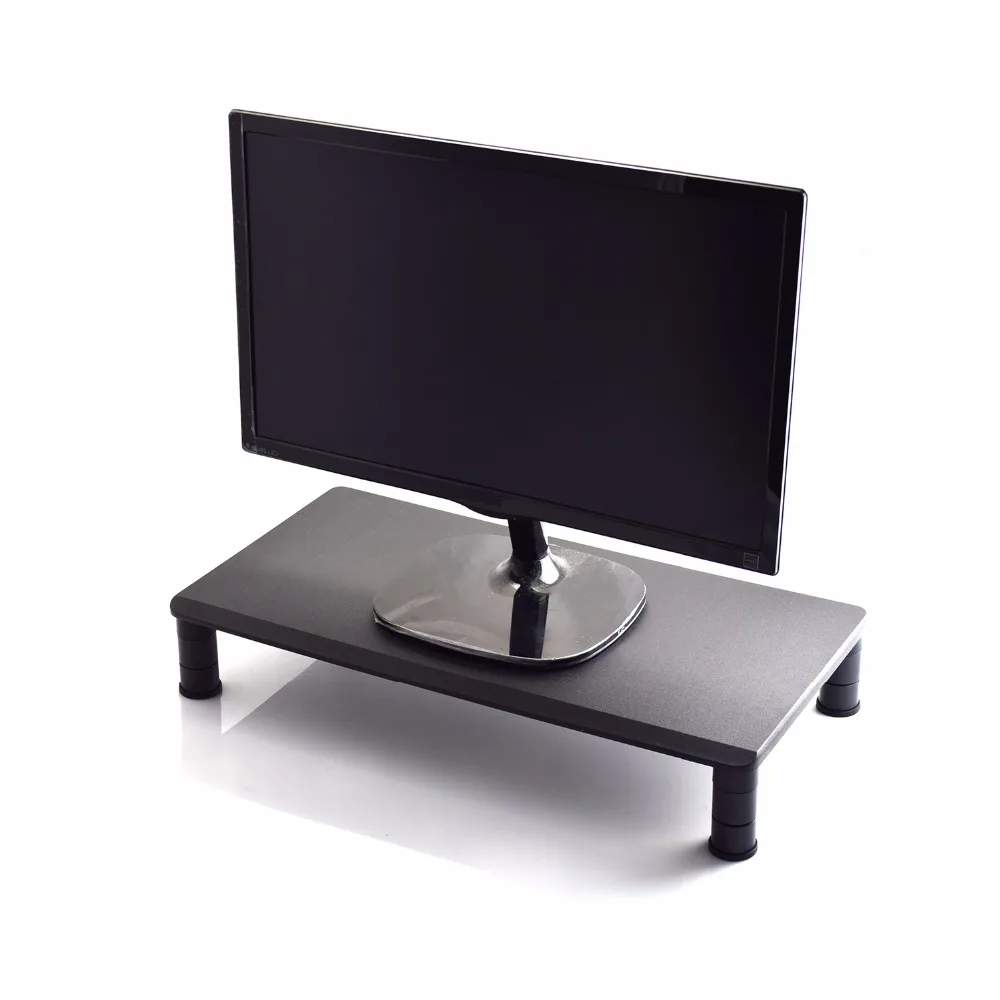 Space Saving Home Furniture desktop MDF TV wood monitor stand