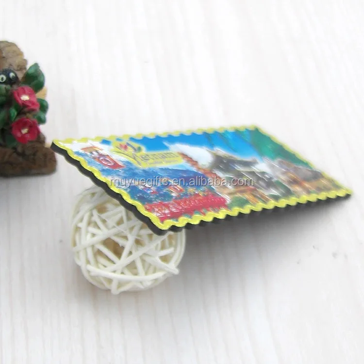 Custom Cities paris souvenir fridge magnet