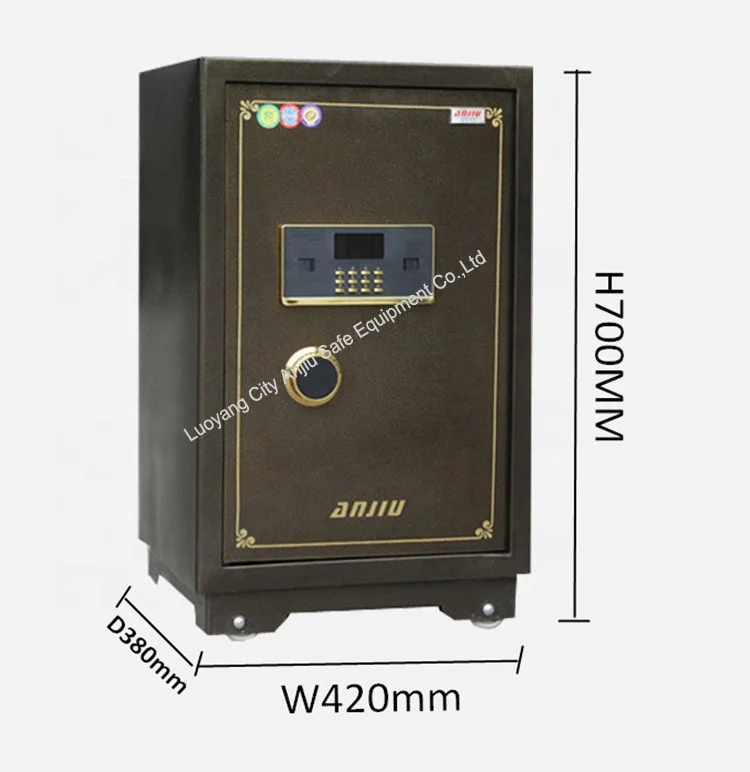 
Security single door digital excellent electronic safe smart time lock key safe box used home diversion safe box 