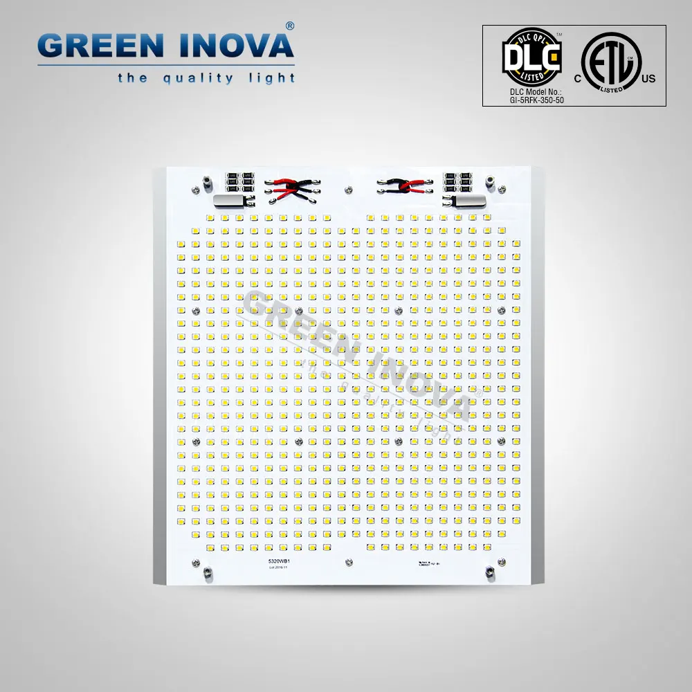 DLC Premium 100000 hours lifespan slim LED shoe box Light for parking lot retrofit kit