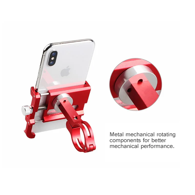 Держатель для телефона GUB Plus 9 из алюминиевого сплава, на руль горного велосипеда, для смартфонов от 3,5 до 7,5 дюймов