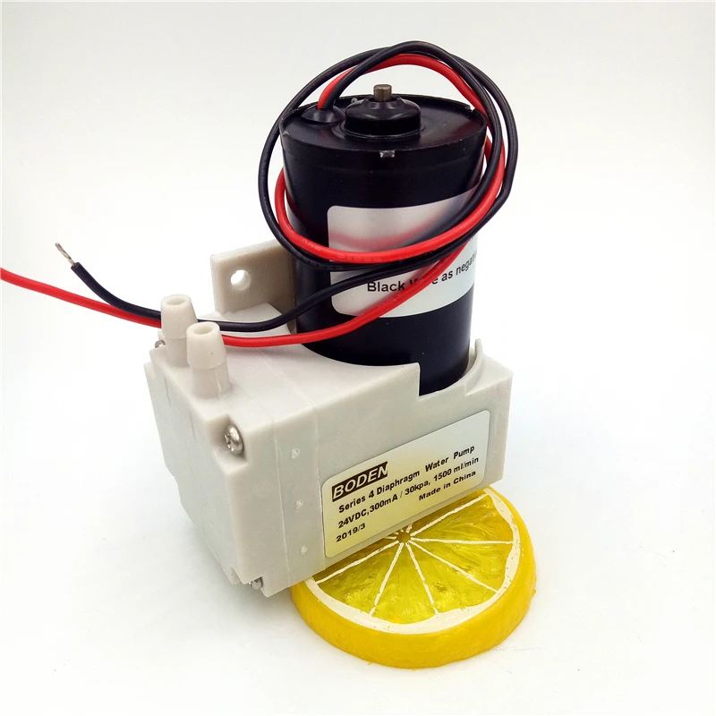 High pressure temperature diaphragm dc 24v brushless water pump