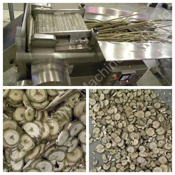Plant Root Stalk leaves Herbal Cutter Cutting Machine