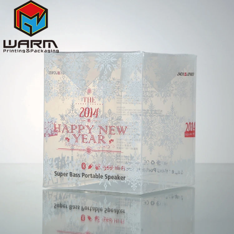 2021 Custom Printing Luxury Su-pack Factory Custom Folding PET PVC PP Acetate plastic boxes