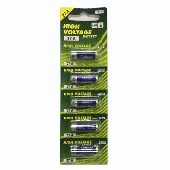 OEM Brand 27a 12v Alkaline Battery 5-Pack AA Model Car Remote Control Toys Home Appliances ROHS Certified Aluminum Jacket Bulk