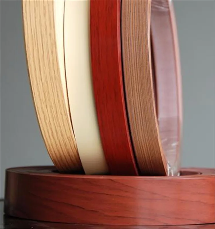 cheap  price pvc edge banding rolls  for  furniture accessary  in shanghai