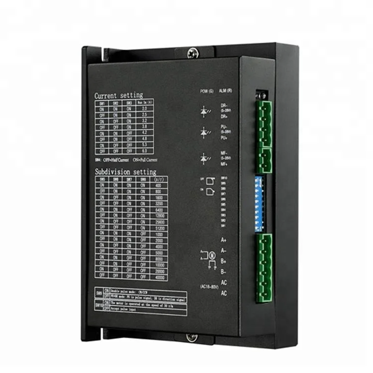 
Vector Control 2 Phases 51200 ppr Step Motor Drive 