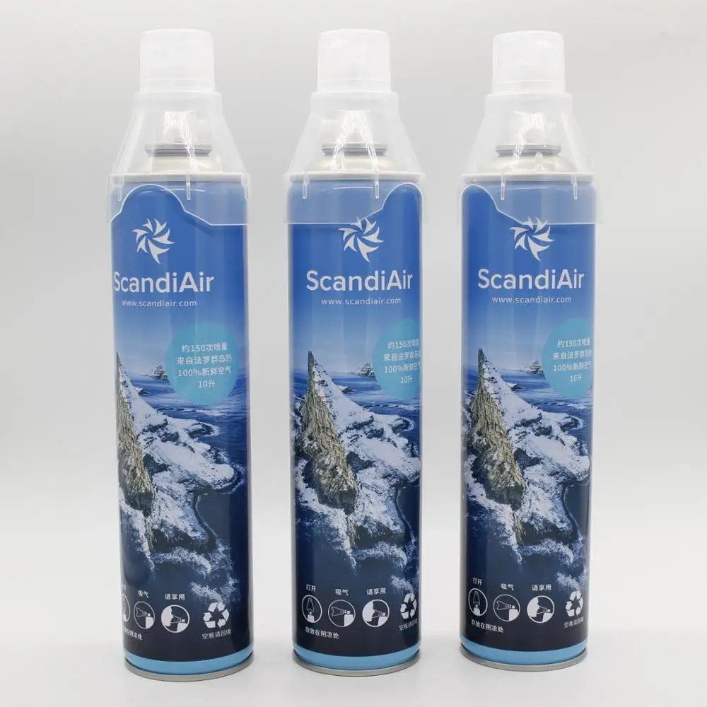 Breathe Fresh Air in a can from Faroe island