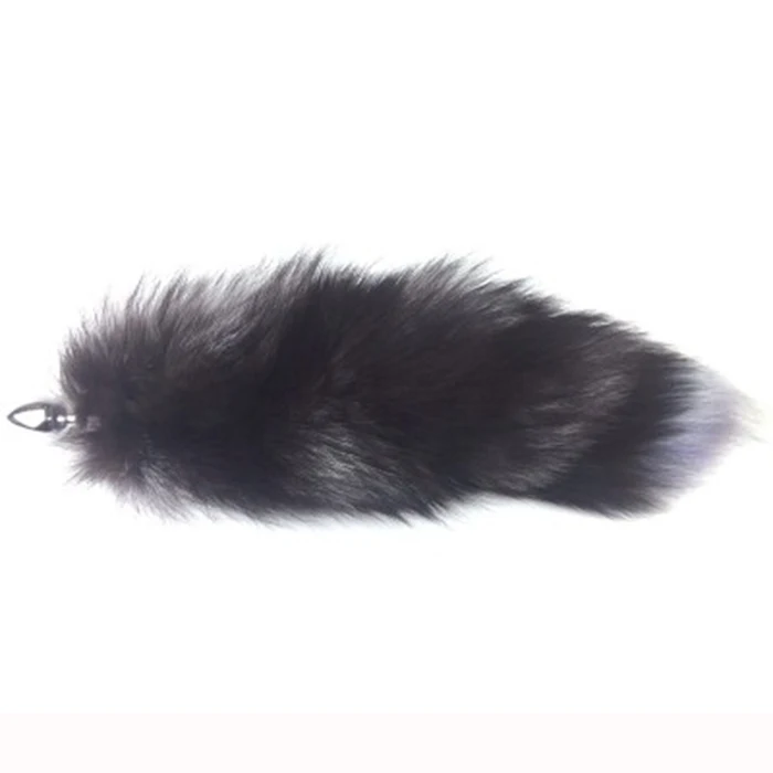 
Special Shape Artificial Fox Tail with Metal Anal Plug 