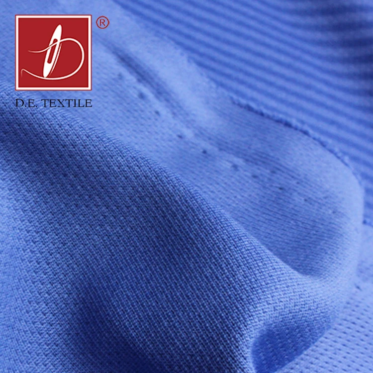 Stripe cationic fabric bird eye fabric for sports wear