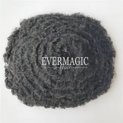 10 мм афро курчавый мужской парик для черных мужчин кусочки Сменные человеческие волосы парики для выпадения волос для мужчин