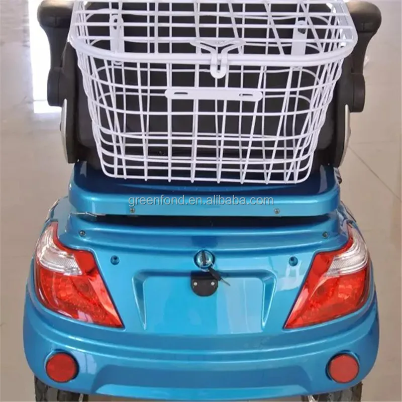 handicapped tricycle eec electric scooter 2 person