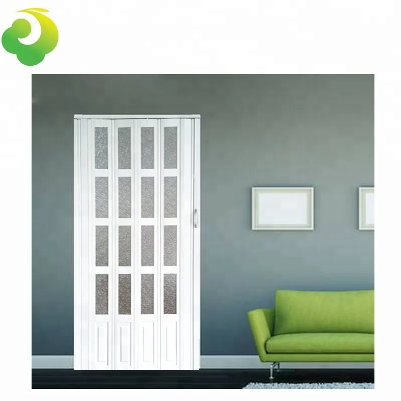 Noise reduction and sound insulation pvc accordion door