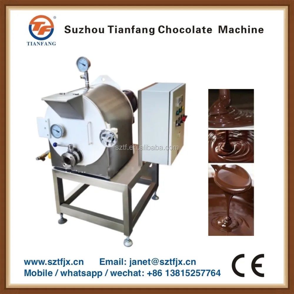 
TJMJ40 lab use chocolate grinding machine 