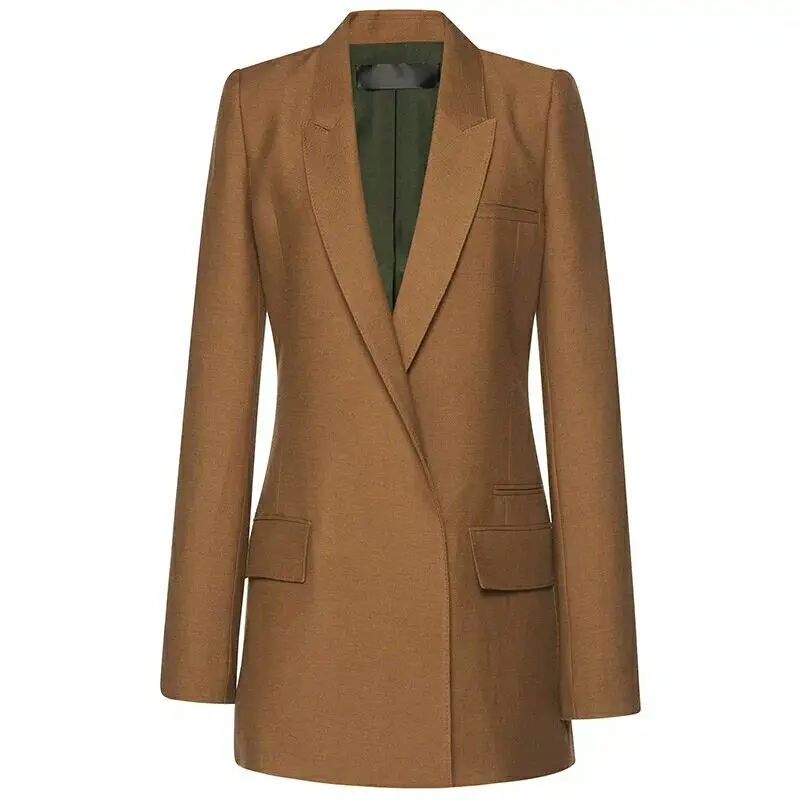 Wholesale Office Wear Slim Fitted Blazers Suits Women