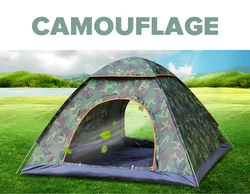 Easy quick opening 1 2 3 4 persons camping folding automatic tent