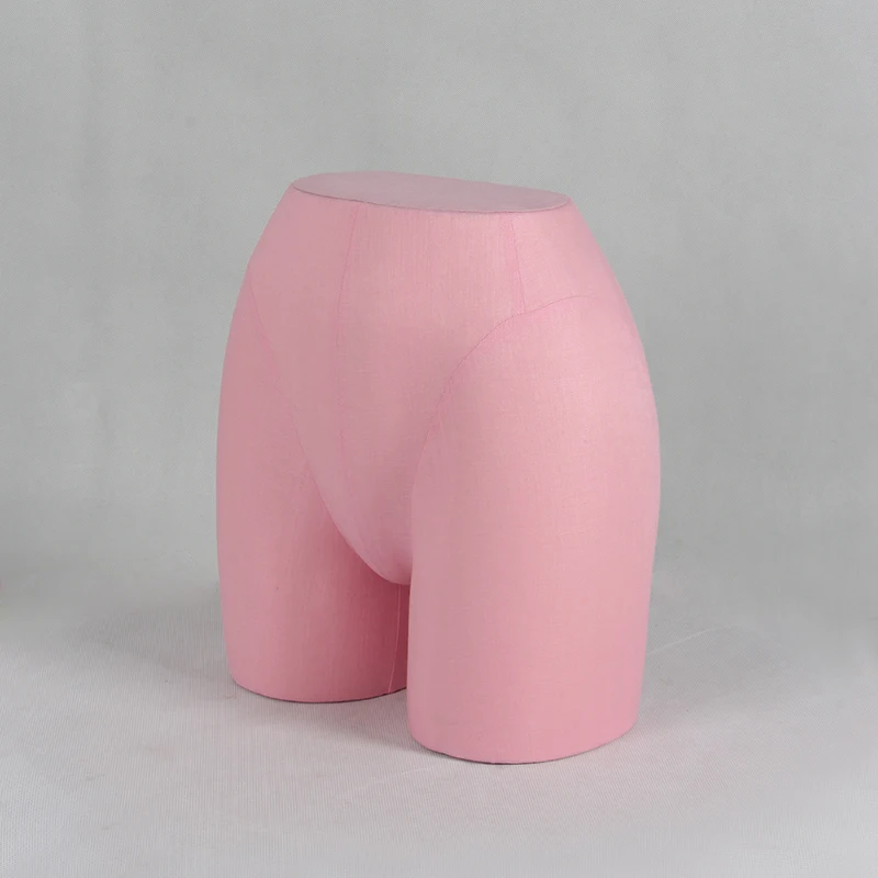 hot fashion fabric covered lower body form bums female mannequin for pants display