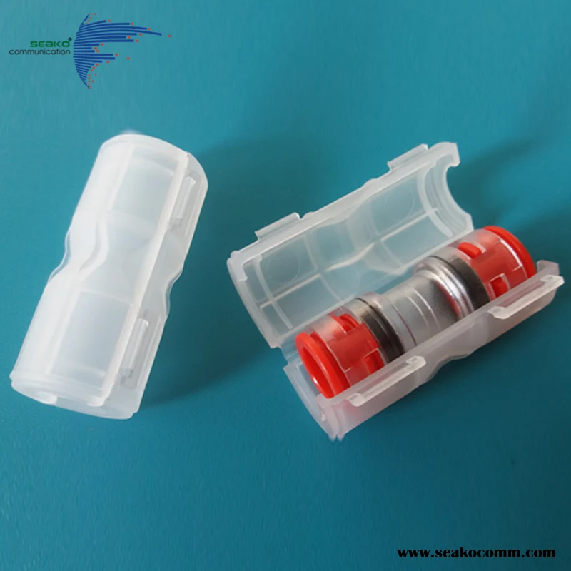 Direct Buried Microduct Connector, Coupler with DB Cover, Direct bury coupler