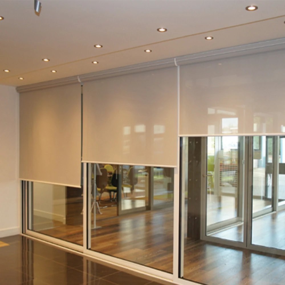Factory Customized Roller Blinds Wholesale Electric Roller Blinds With Electrical Motor