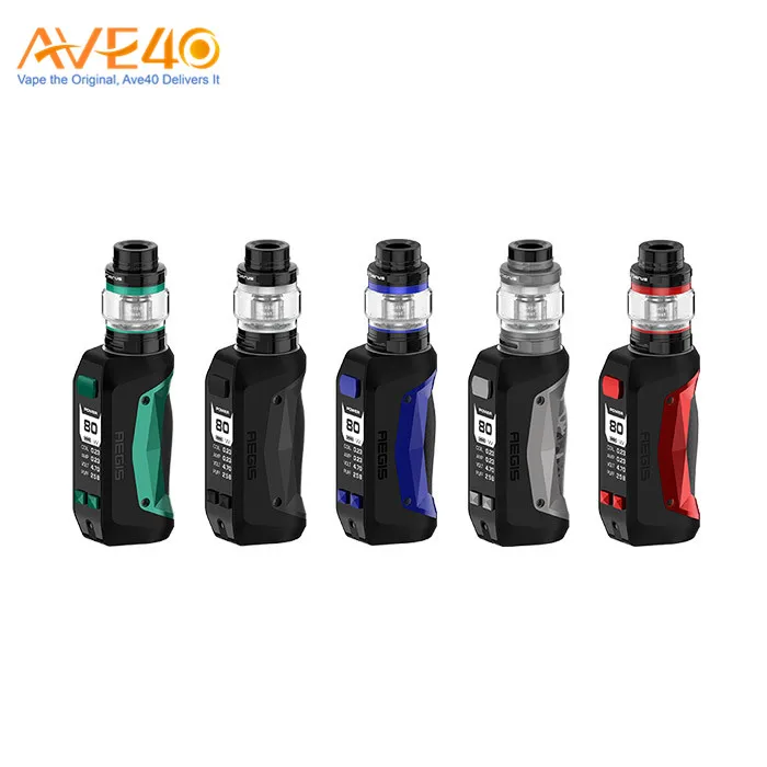 Новейший 100% Аутентичный Водонепроницаемый Бокс-мод Geekvape Aegis Mini 80 Вт от Ave40