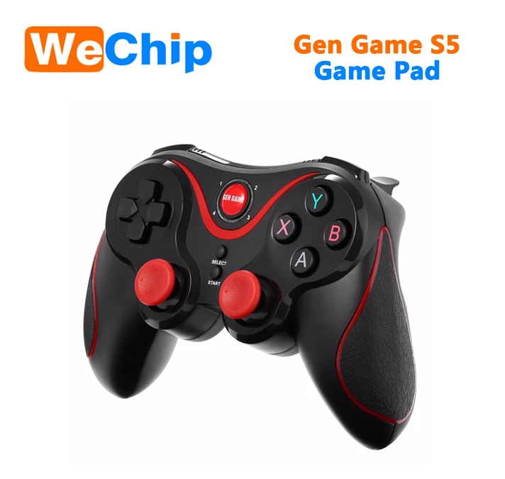 
2018 Gen Game S5 Wireless BT Gamepad Joystick for Android Smartphone Tablet PC Remote Controller Black game pad for child 