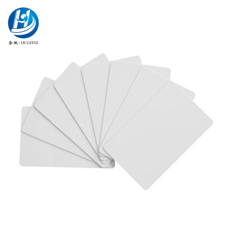 Inkjet Printable Blank White PVC Cards