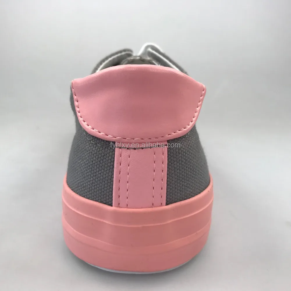 new design low price rubber men and women custom canvas casual shoe