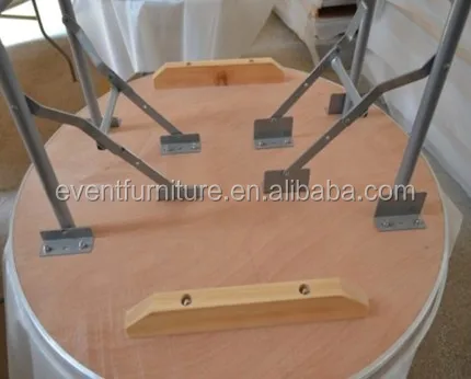 Qingdao eventfur restaurant banquet folding round table