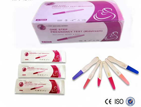 
Urine HCG pregnancy test midstream 