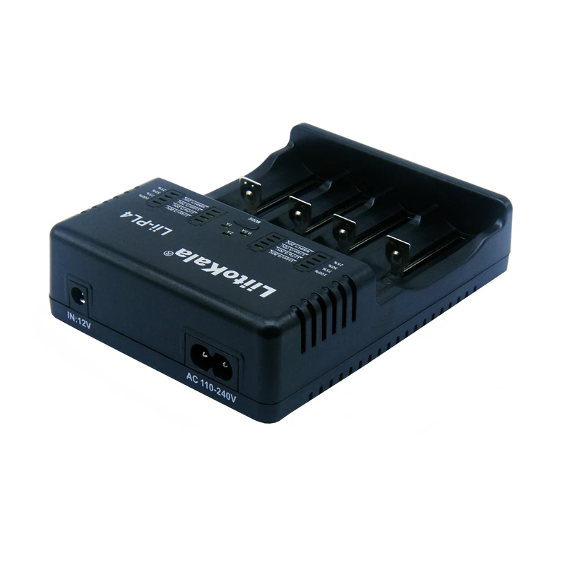 LiitoKala lii-PL4 18650/26650/18350/16340/18500 Lithium Battery 1.2V / 3.2V / 3.7V / 3.8V / AA / AAA NiMH 110-220V DC Charger