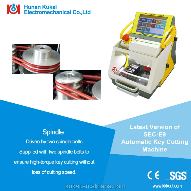 car key copy machine SEC-E9 key cutting machine with good quality and lowest price