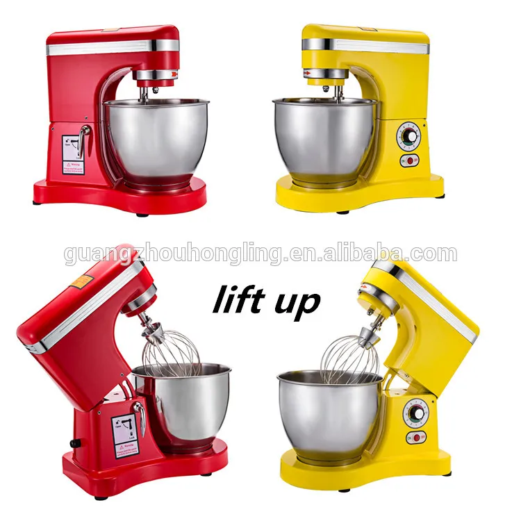 Bakery Machines Mini 7L Planetary Stand Food Mixer for Egg/Butter/Cream