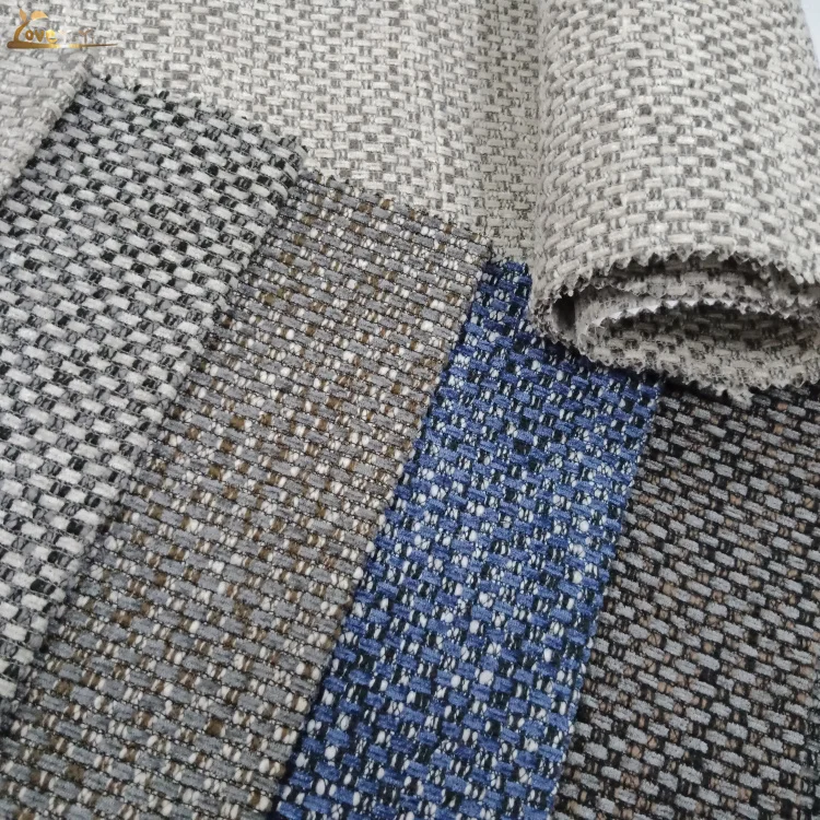 Европейский Лидер продаж, окрашенная пряжа, плетеная ткань для дивана, катионный полиэстер и цветная пряжа, тканая ткань для покрытия дивана, ткань