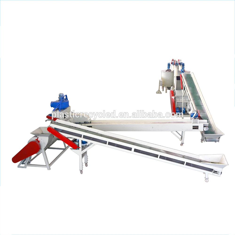 
waste pp pe hdpe/ldpe film crushed plastic recycling production line in bangladesh 