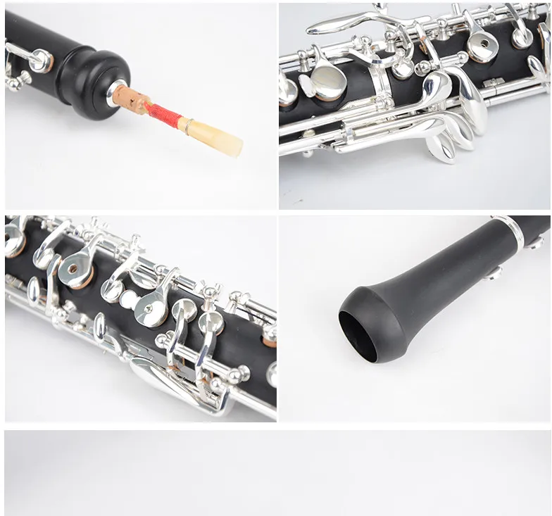 China Factory Woodwind Instrument Full Automatic Adult Level Silver Plated Oboe (HOL--603)