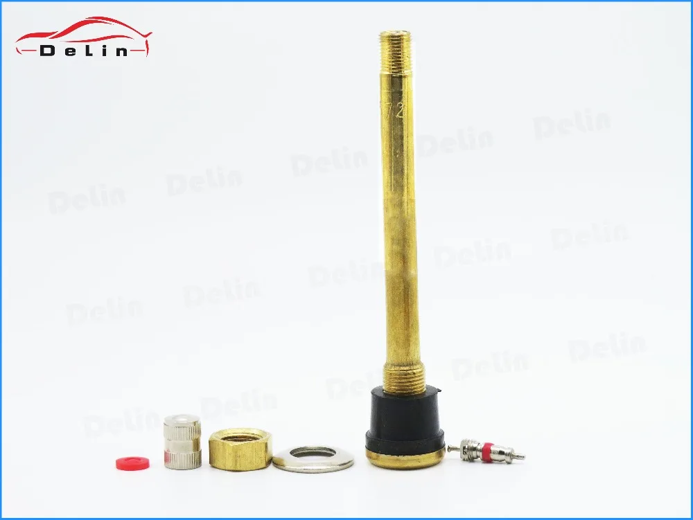 DeLin metal brass copper Clamp in air valve Truck and Bus Tire Valve tr572